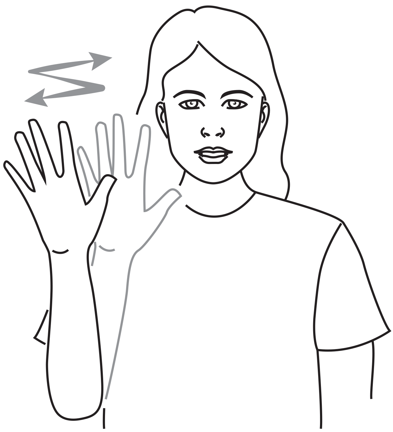 hello / goodbye Key Word Sign Australia