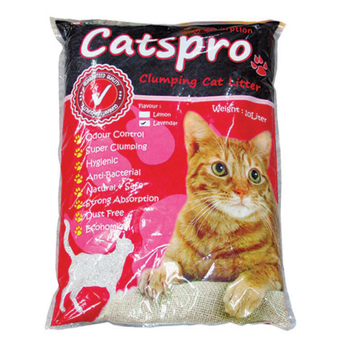Catspro Clumping Cat Litter Ball Type 5 Liter / 10 Liter Lemon KWZONE