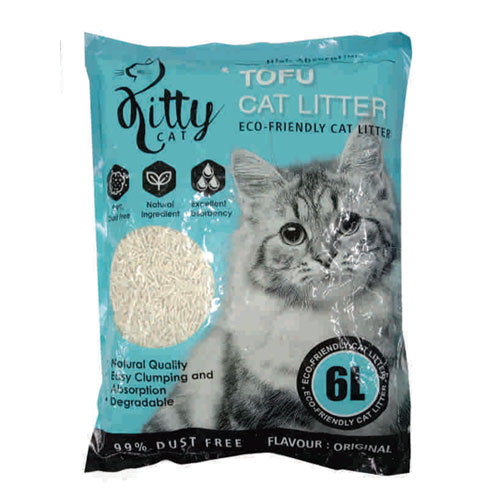 Kitty Cat Tofu Cat Litter 6L Original KWZONE