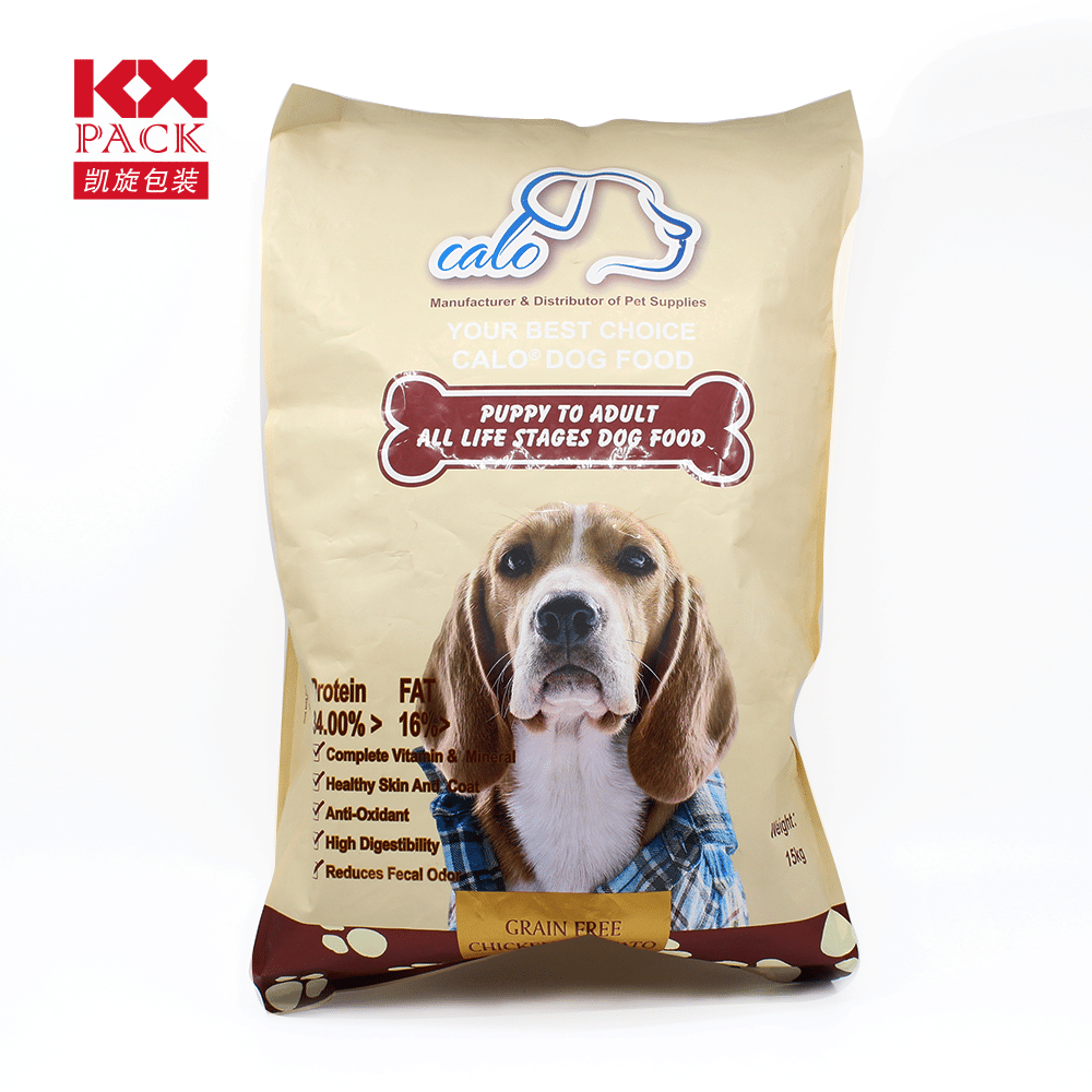 big bag of cat food Plastic Bag For Dog and Cat Food Packaging China