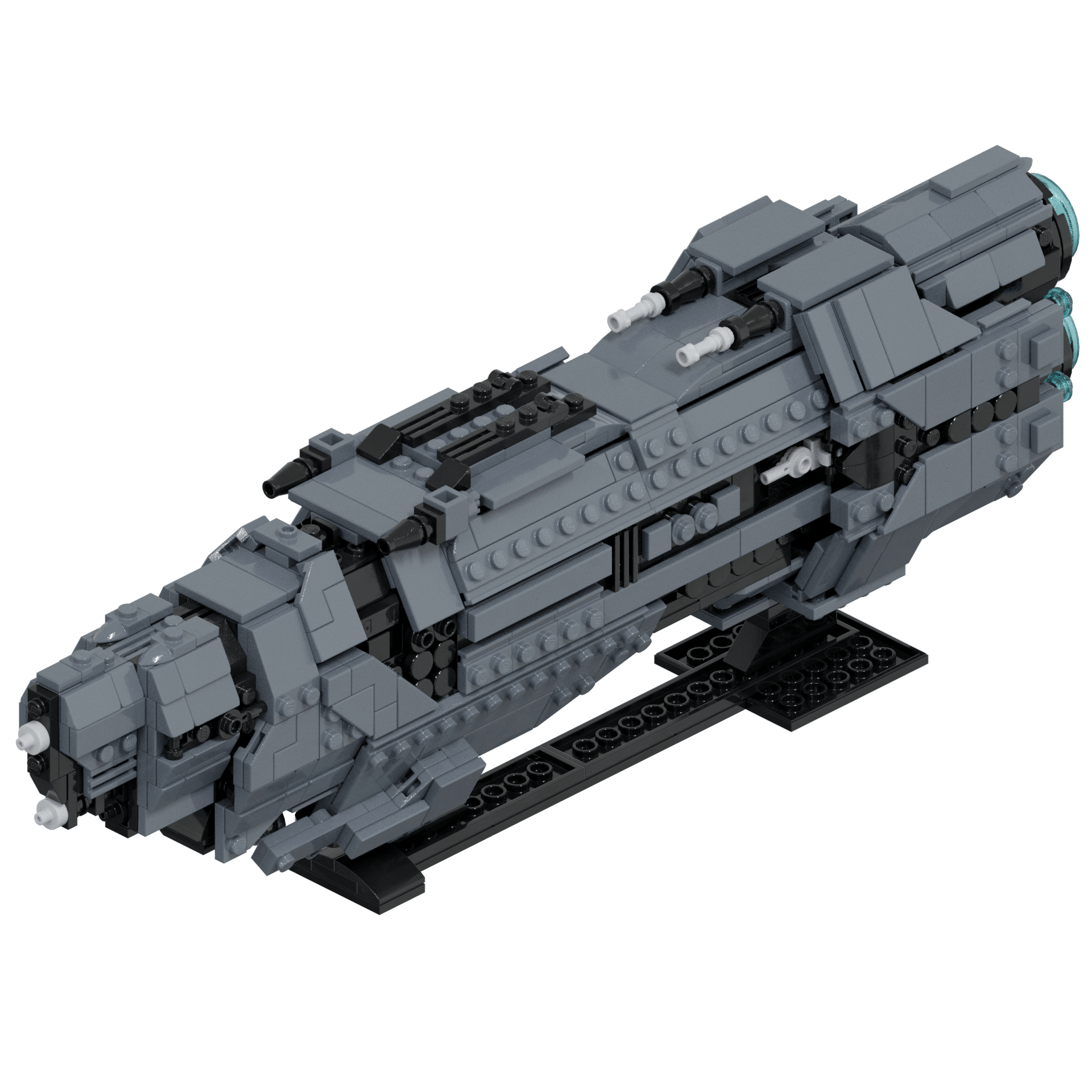 LEGO Marathonclass Heavy Cruiser Instructions / kye bricks