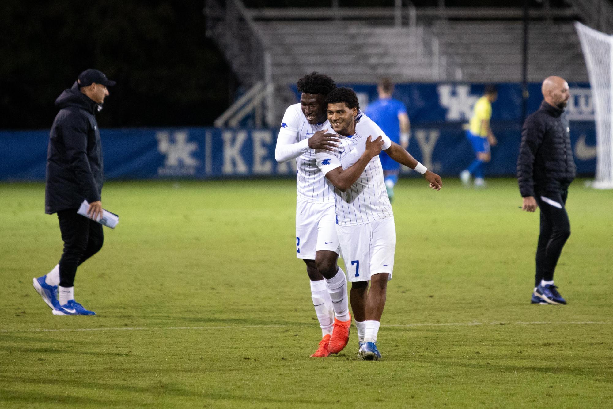 Kentucky men’s soccer wins penaltyfilled affair 21 against Old