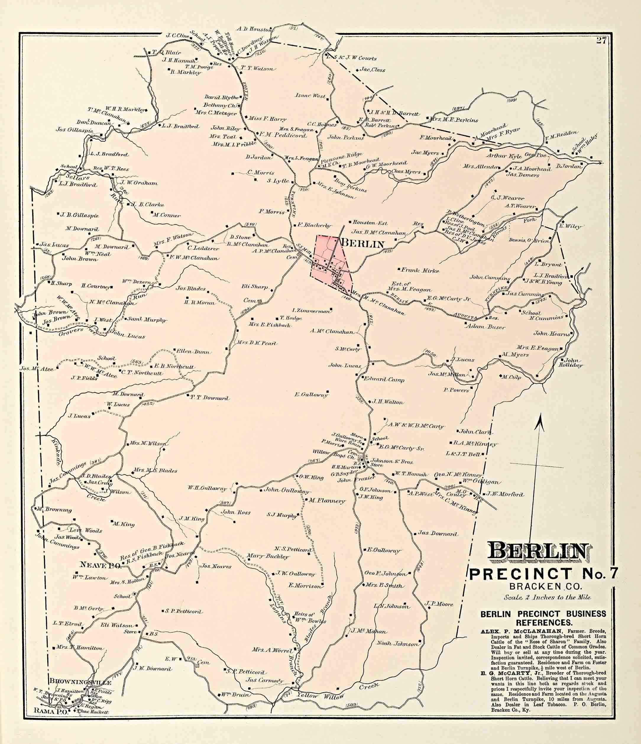 Bracken County, Kentucky USGen Free Genealogy Directories