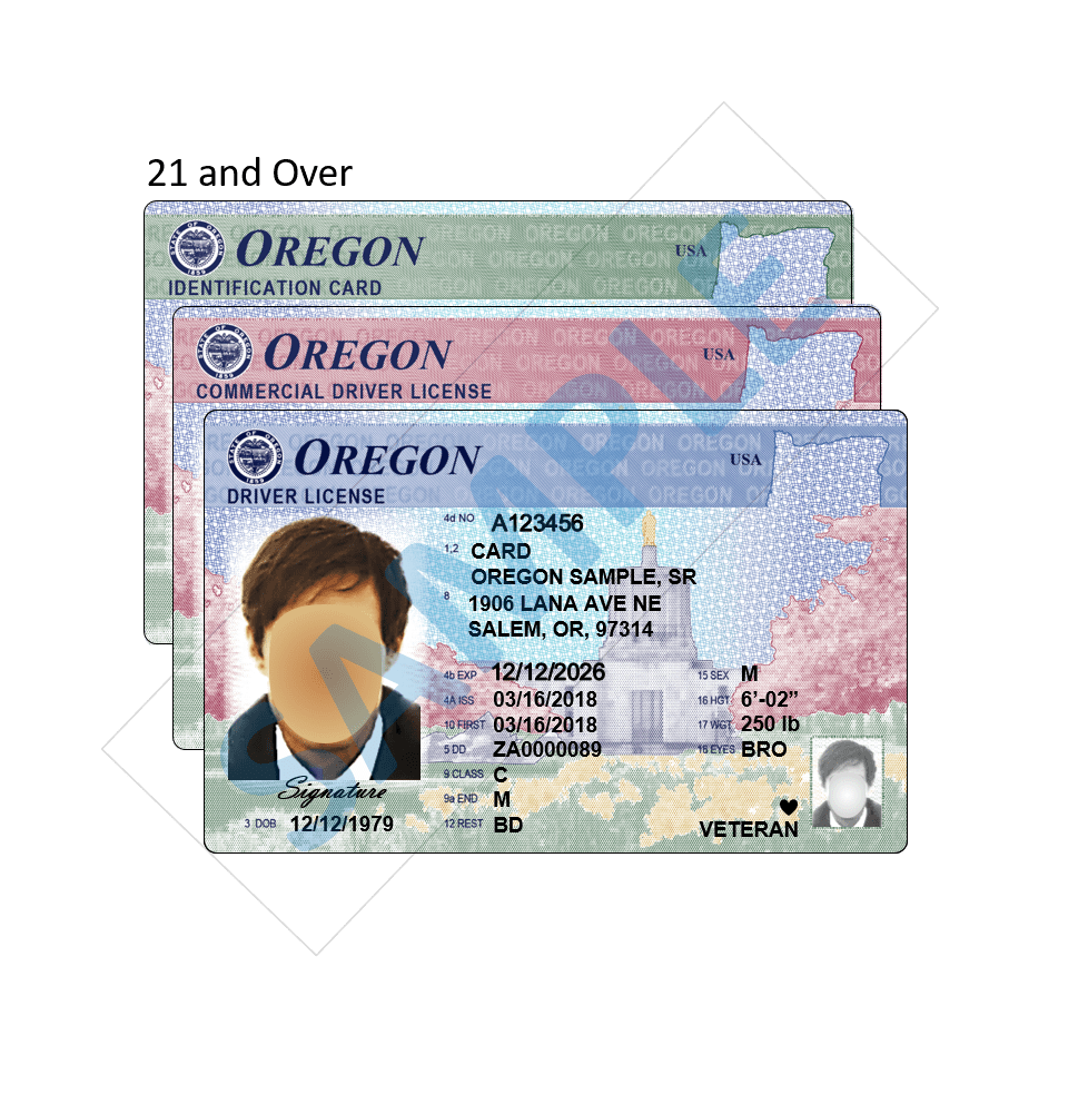 DMV to Test New Drivers License Designs in Salem Beginning Next Week