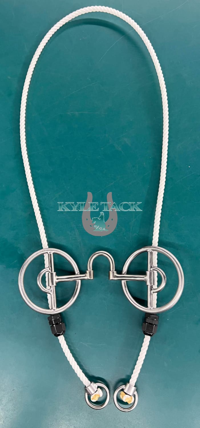 Correction Rope Gag Bit * Full Cheek Kyle Tack