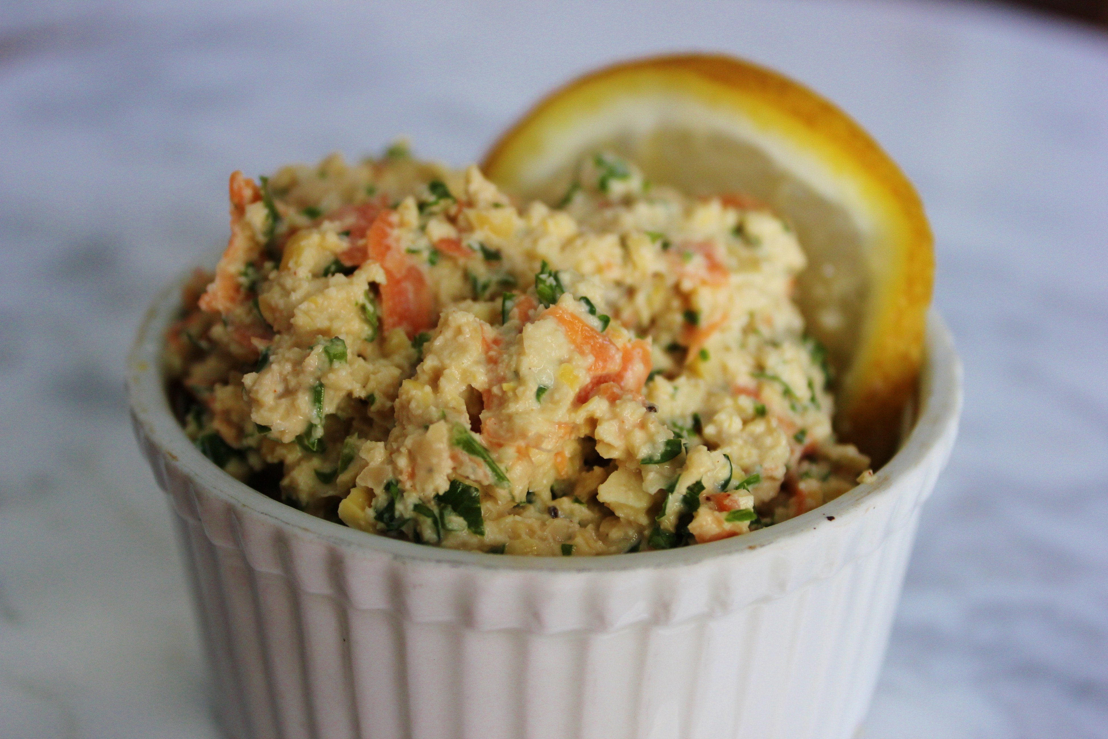 Sprouted Chickpea Hummus