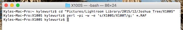 Applying the Classic Chrome Lightroom Preset on the Fuji X100S kyle wurtz