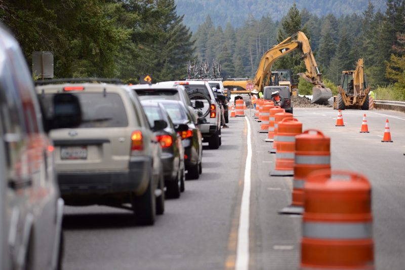 [UPDATE] Traffic Backup on Hwy 101 North of Redway Redheaded Blackbelt