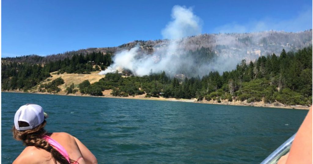 [UPDATE 836 p.m.] Fire at Ruth Lake Redheaded Blackbelt