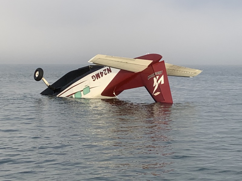 [UPDATE 942 a.m.] Water Rescue in Humboldt Bay, Plane Sinking