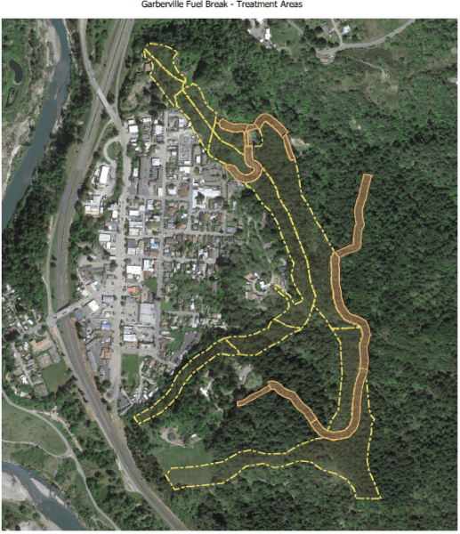 Cal Fire, Southern Humboldt Fire Safe Council, and Humboldt County