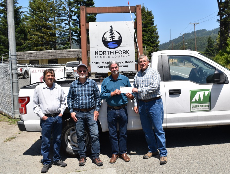 North Fork Lumber, Green Diamond Donate 3,000 Each for Speed Control