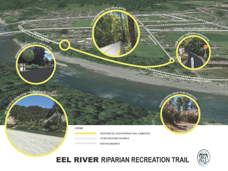 Caltrans Awards Nearly 2.5 Million in Clean California Funding to City of Rio Dell for River
