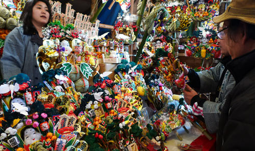 去目黑的大鳥神社看「酉の市」★來日第九天