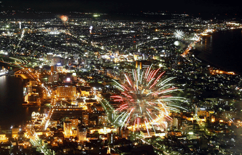 函館花火