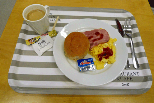 IKEA的39元超值早餐