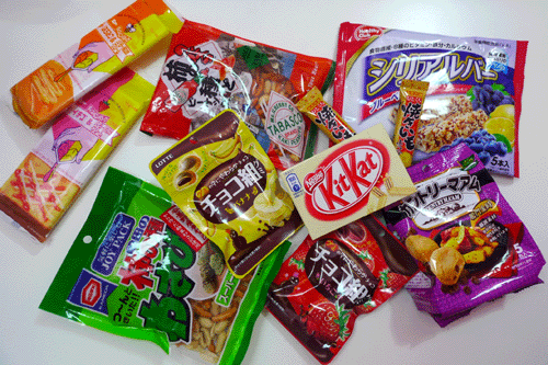 好吃的日本零食