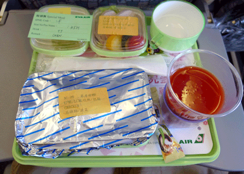 意外好吃的低熱量低脂飛機餐②