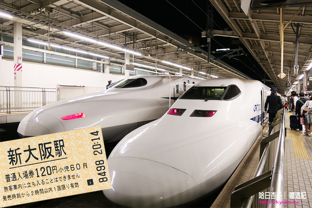 新幹線入場券 ｜ 超充實的兩小時・買車站便當・買土產・欣賞新幹線