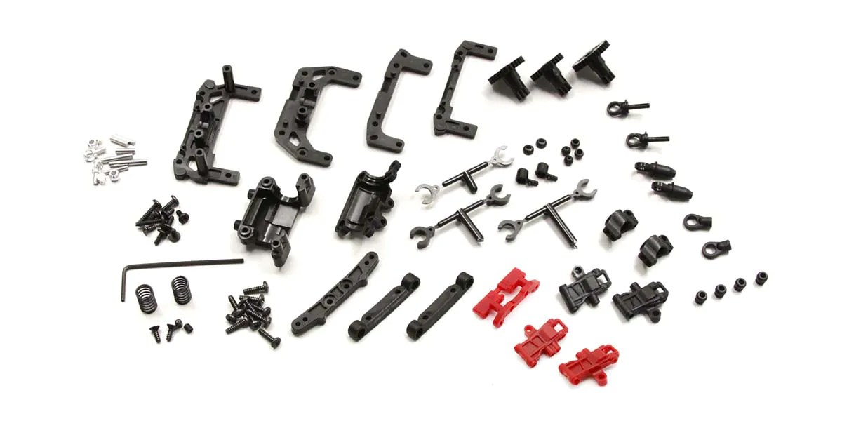 MINIZ AWD MHS／ASF2.4GHz System MA030EVO Chassis Set Red Limited