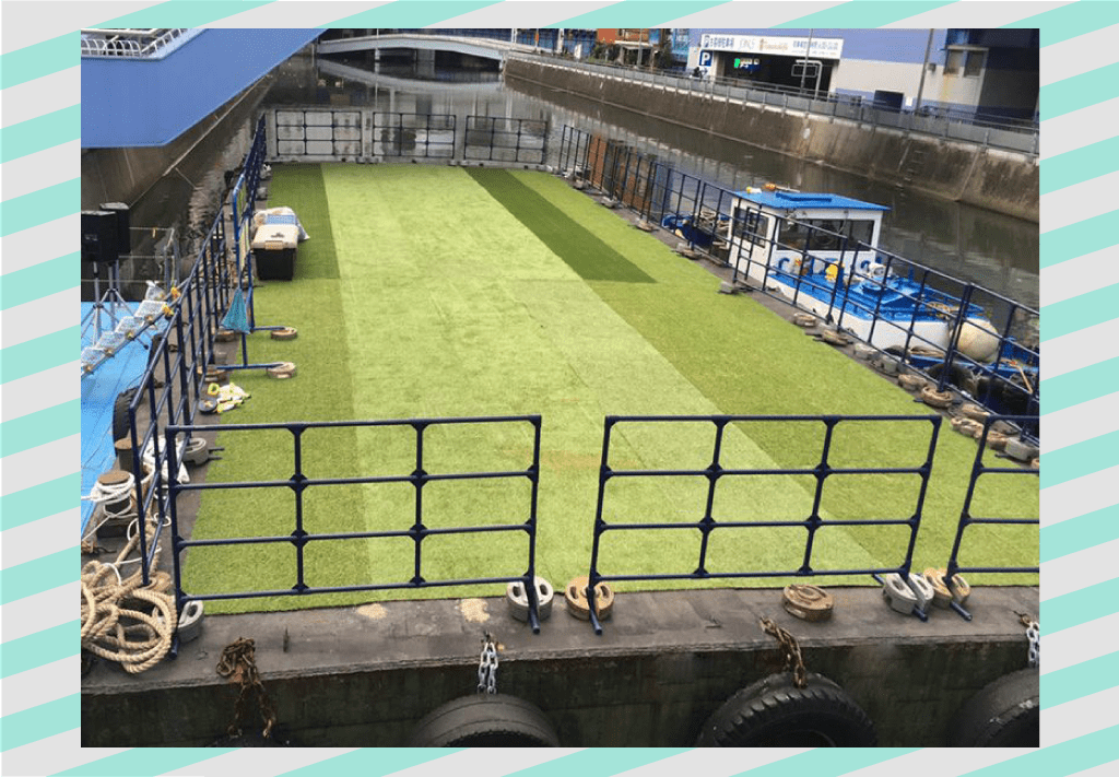 軽量で簡単に設営撤去可能！パイプフェンスをレンタルするならイベント21 京都イベント会社