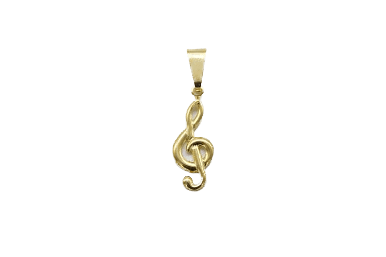 14K Gold Filled Treble Clef Charm Kyper & Co.