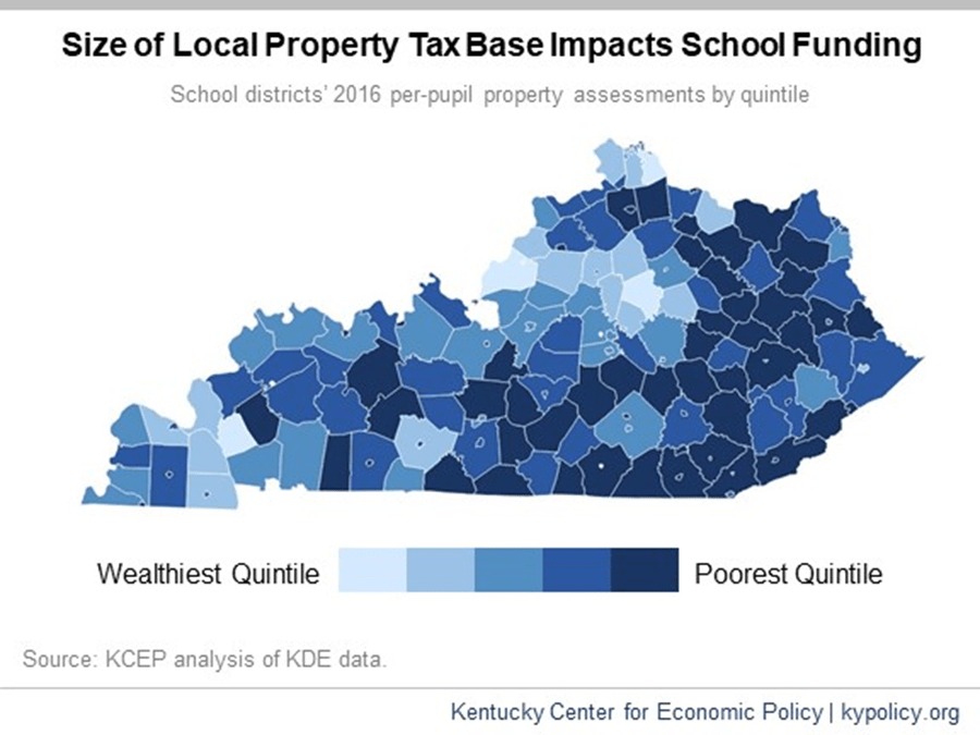 The Funding Gap Between Kentucky’s Poor and Wealthy School Districts