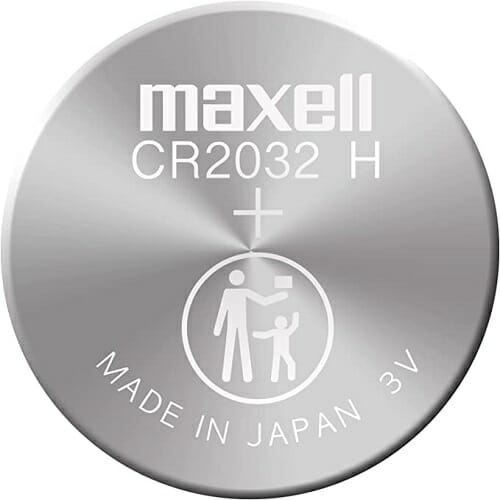 CMOS/BIOS Battery Maxell 3V Lithium Coin Cell Batttery CR2032 Replaces