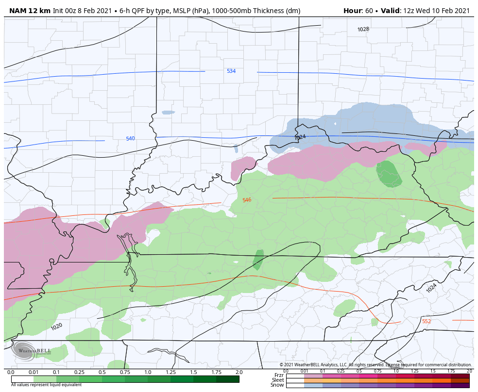 Major Winter Weather Impacts This Week Kentucky Weather Center with