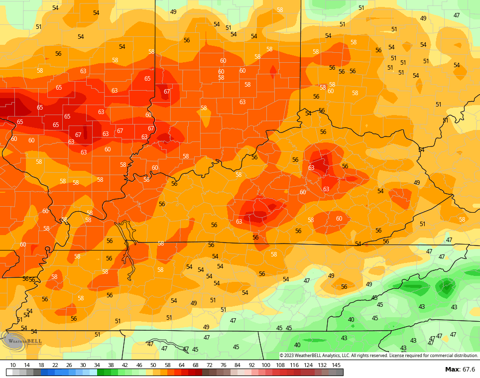 High Winds and Strong Storms For Monday Kentucky Weather Center with
