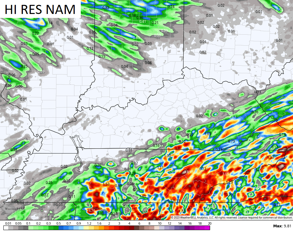 Tracking Southeastern Ky Storms and Pleasant Temps Kentucky Weather