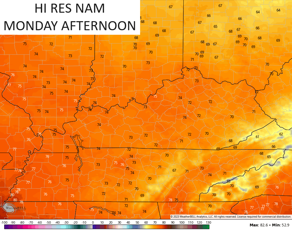 A Few Showers and Storms Roll Through The Region Kentucky Weather