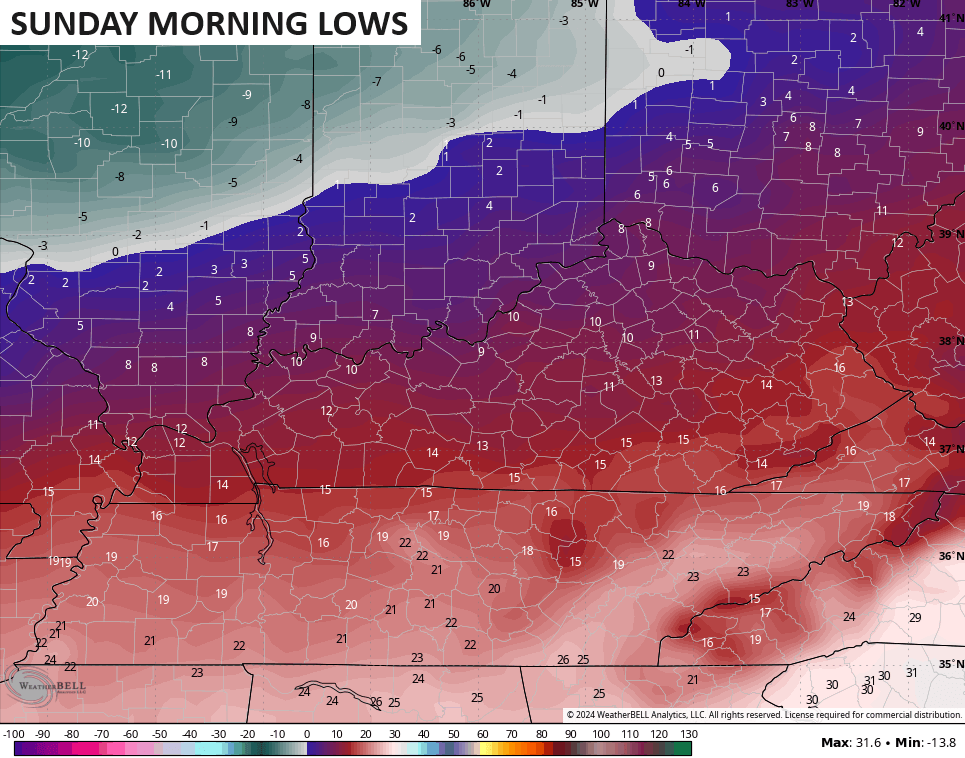 This Big System Kicks Off A Harsh Winter Pattern Kentucky Weather