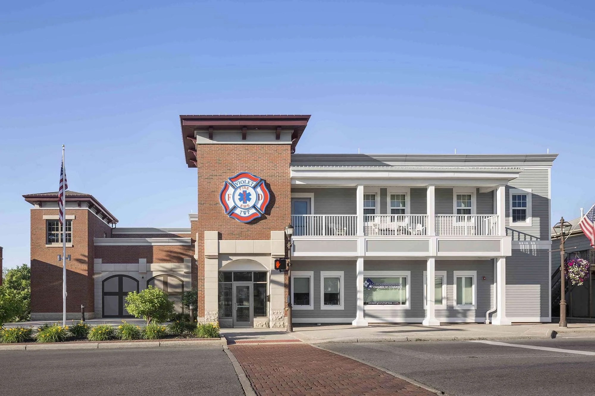 Violet Township Fire Station KZF Design Designing Better Futures