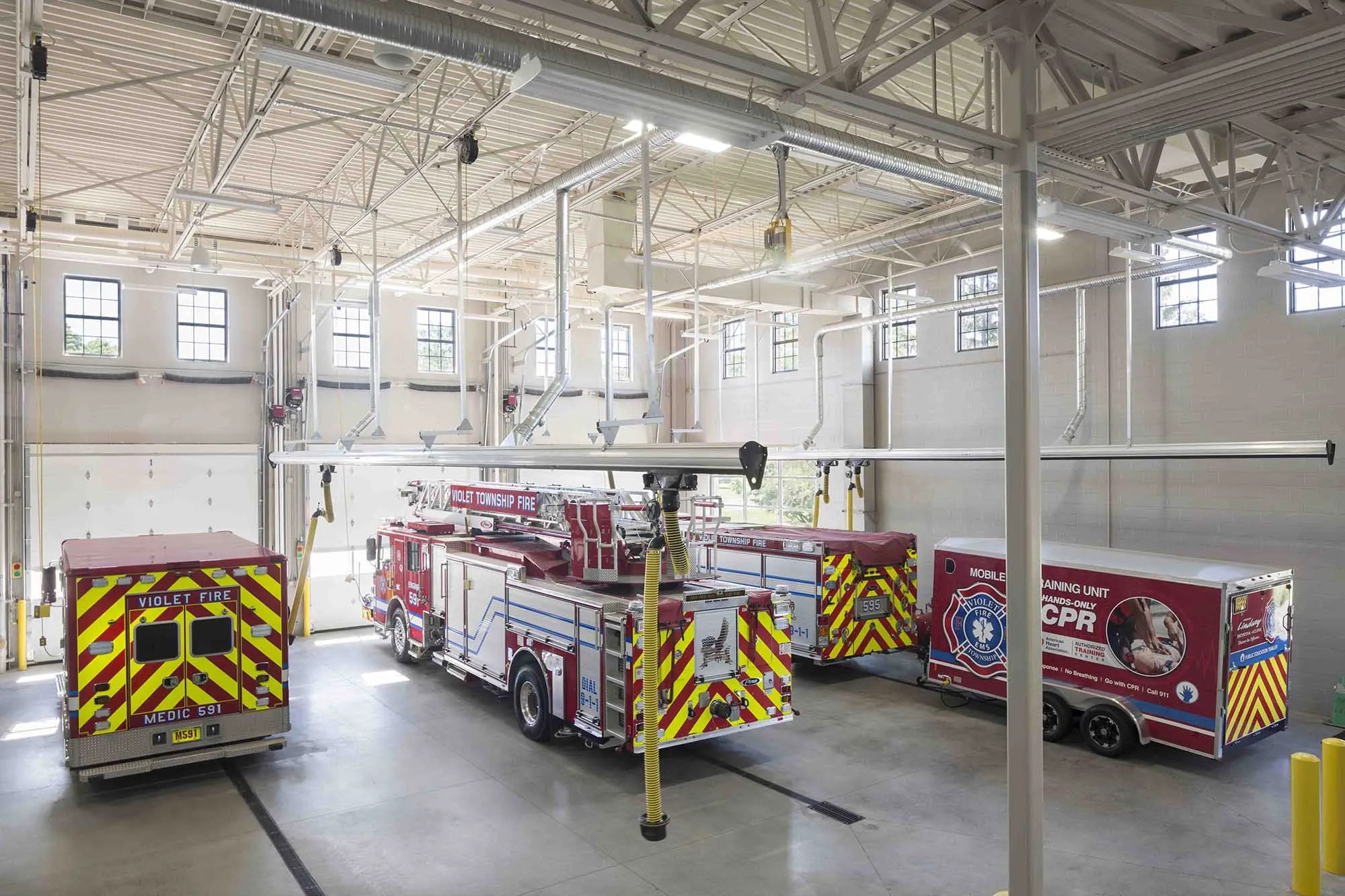 Violet Township Fire Station KZF Design Designing Better Futures