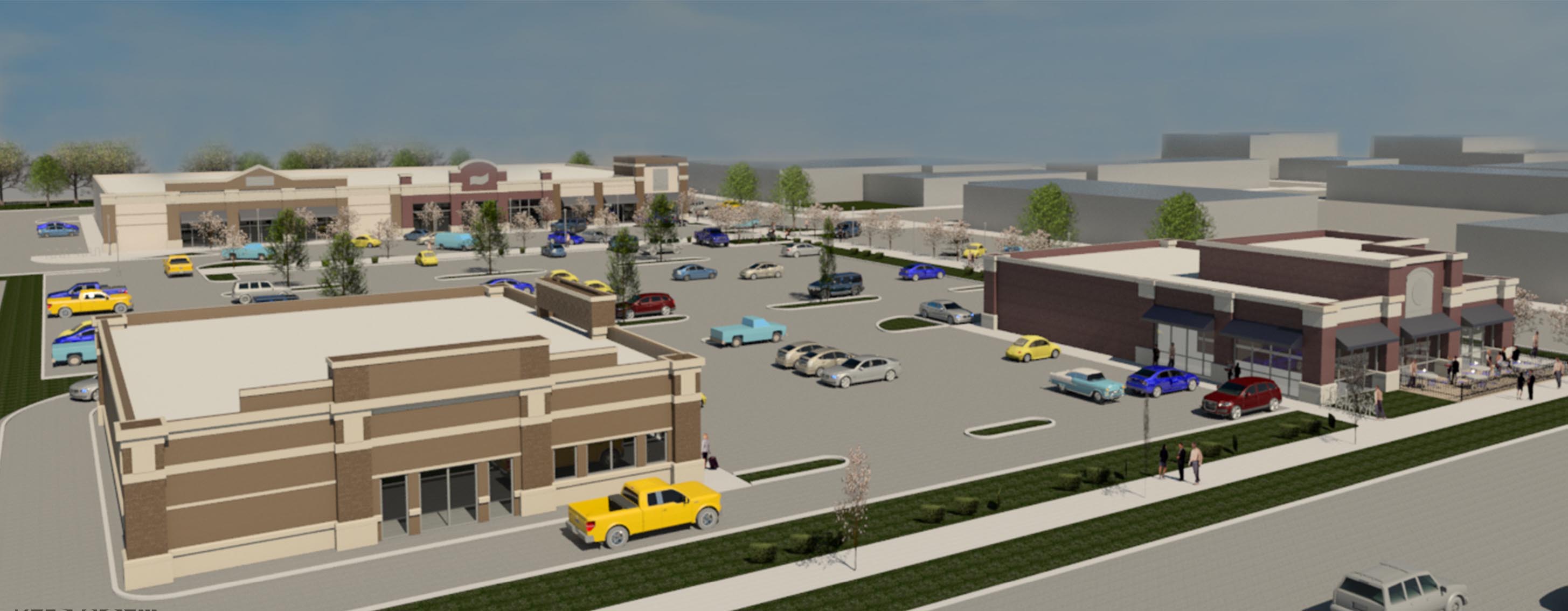 Xenia Towne Square Redevelopment KZF Design Designing Better Futures