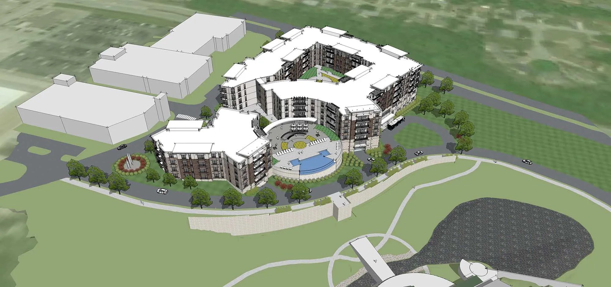 Vantage at Towne Center Apartments KZF Design Designing Better Futures