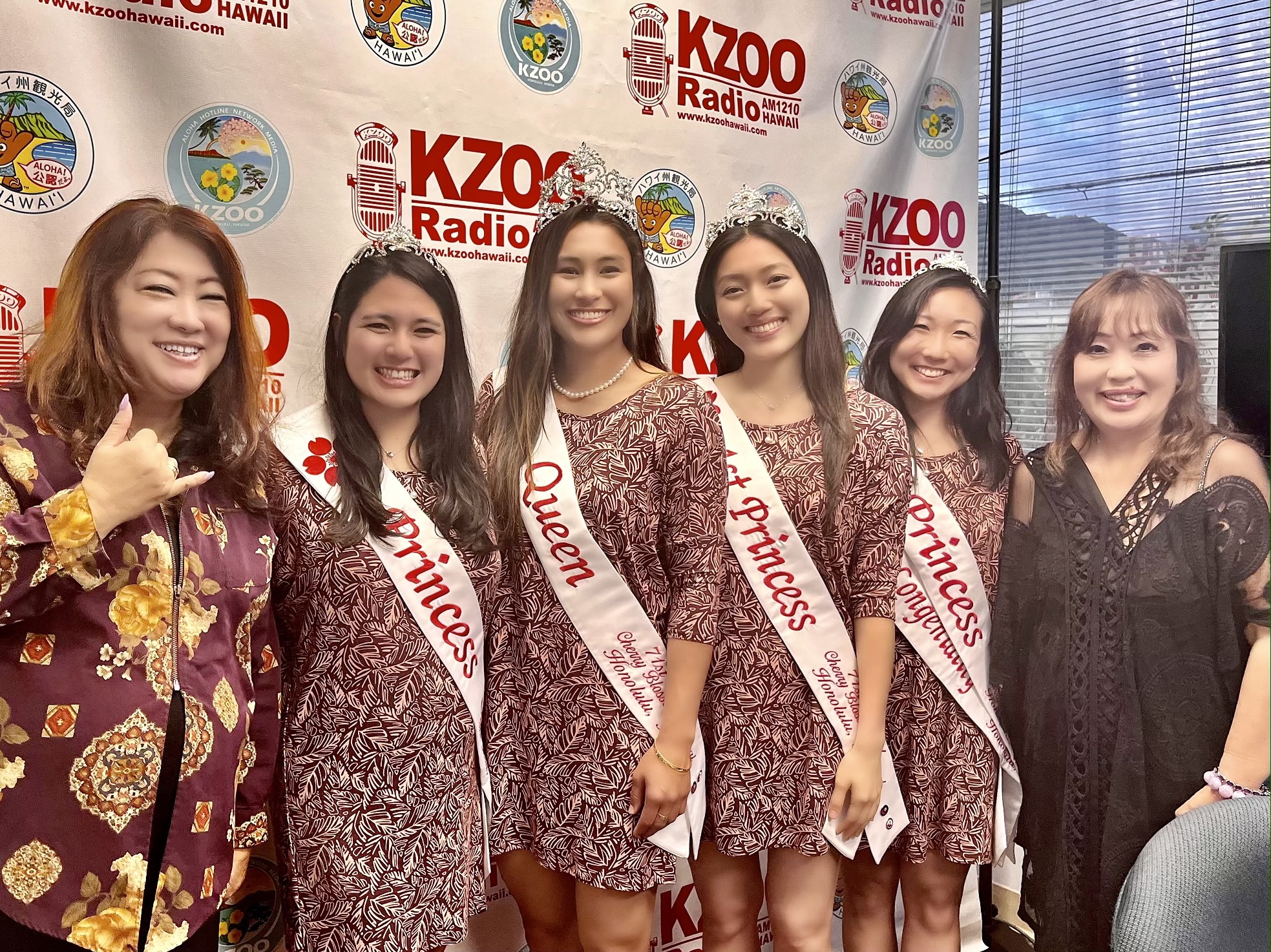 【Interview】71th Cherry Blossom Festival Queen & Court KZOOハワイ｜ハワイ州公認