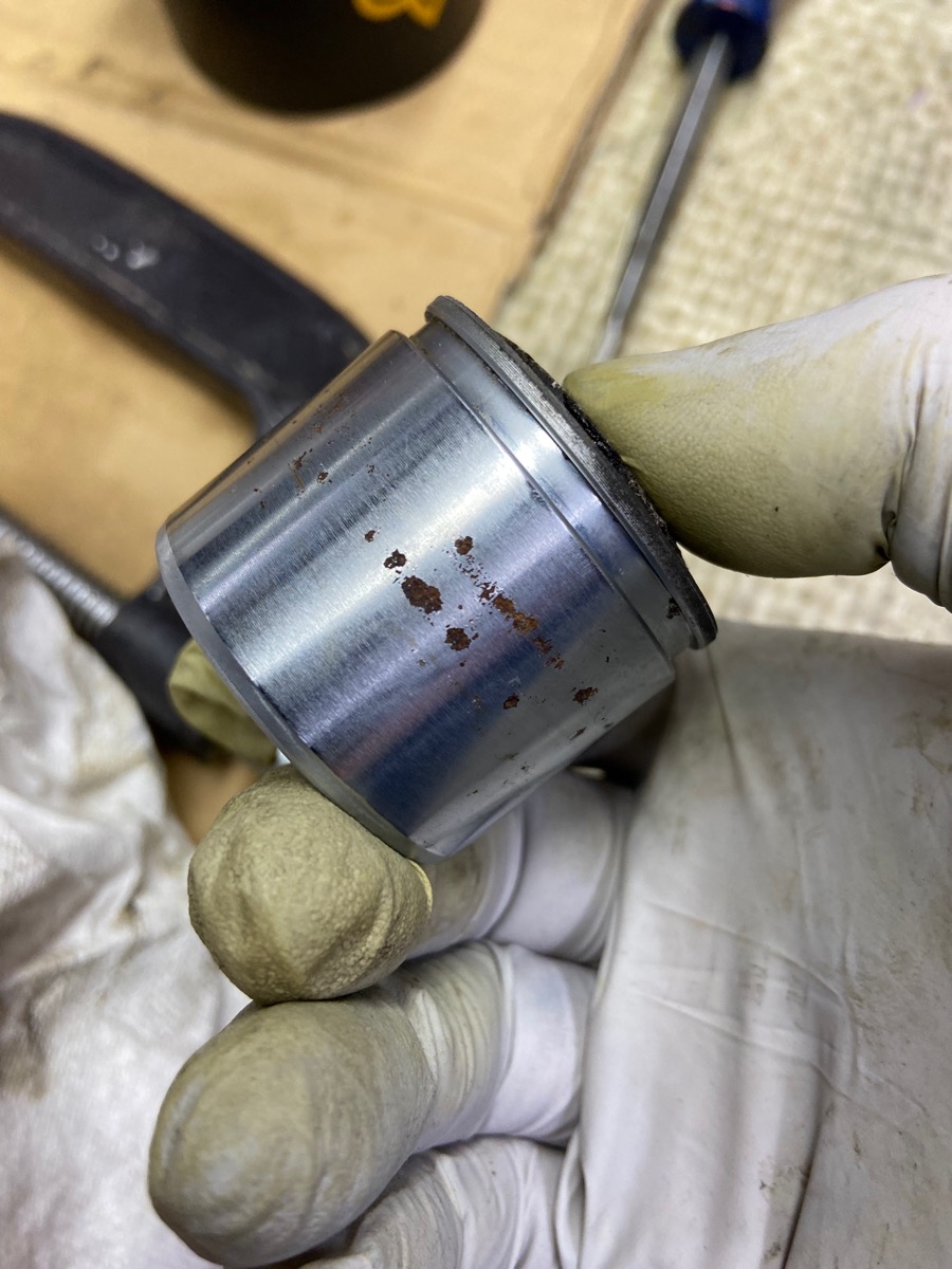 Stainless brake caliper pistons KZRider Forum KZRider, KZ, Z1 & Z