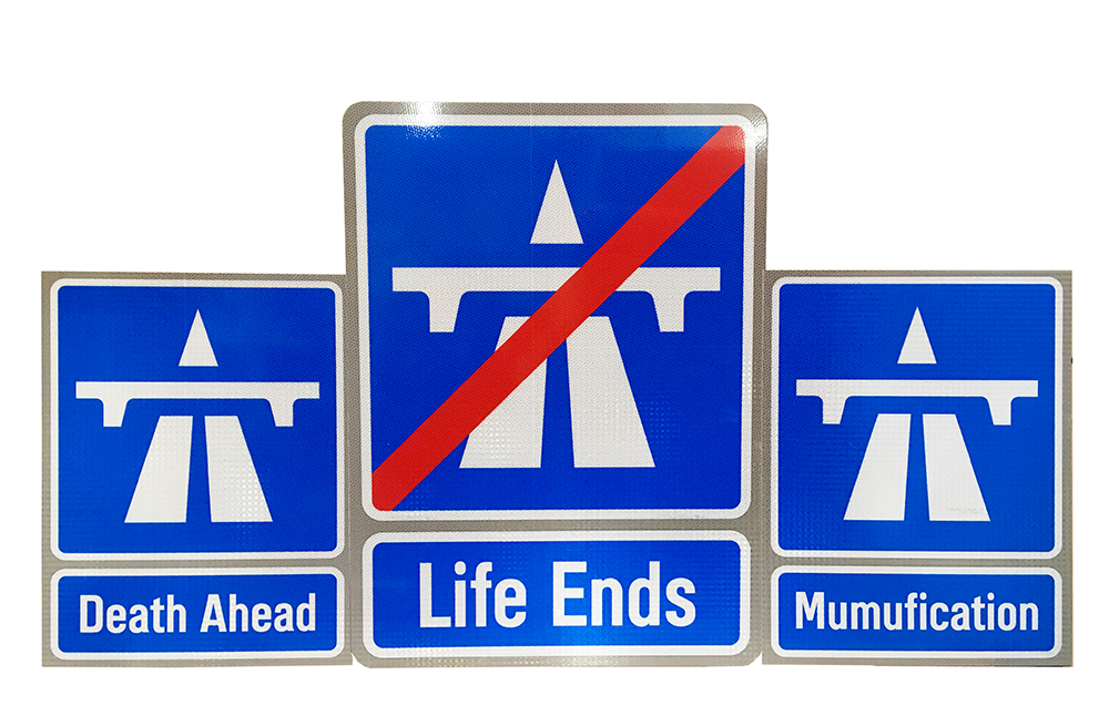 K2 Plant Hire Ltd ADVANCE WARNING SIGNS L13 Light Industrial