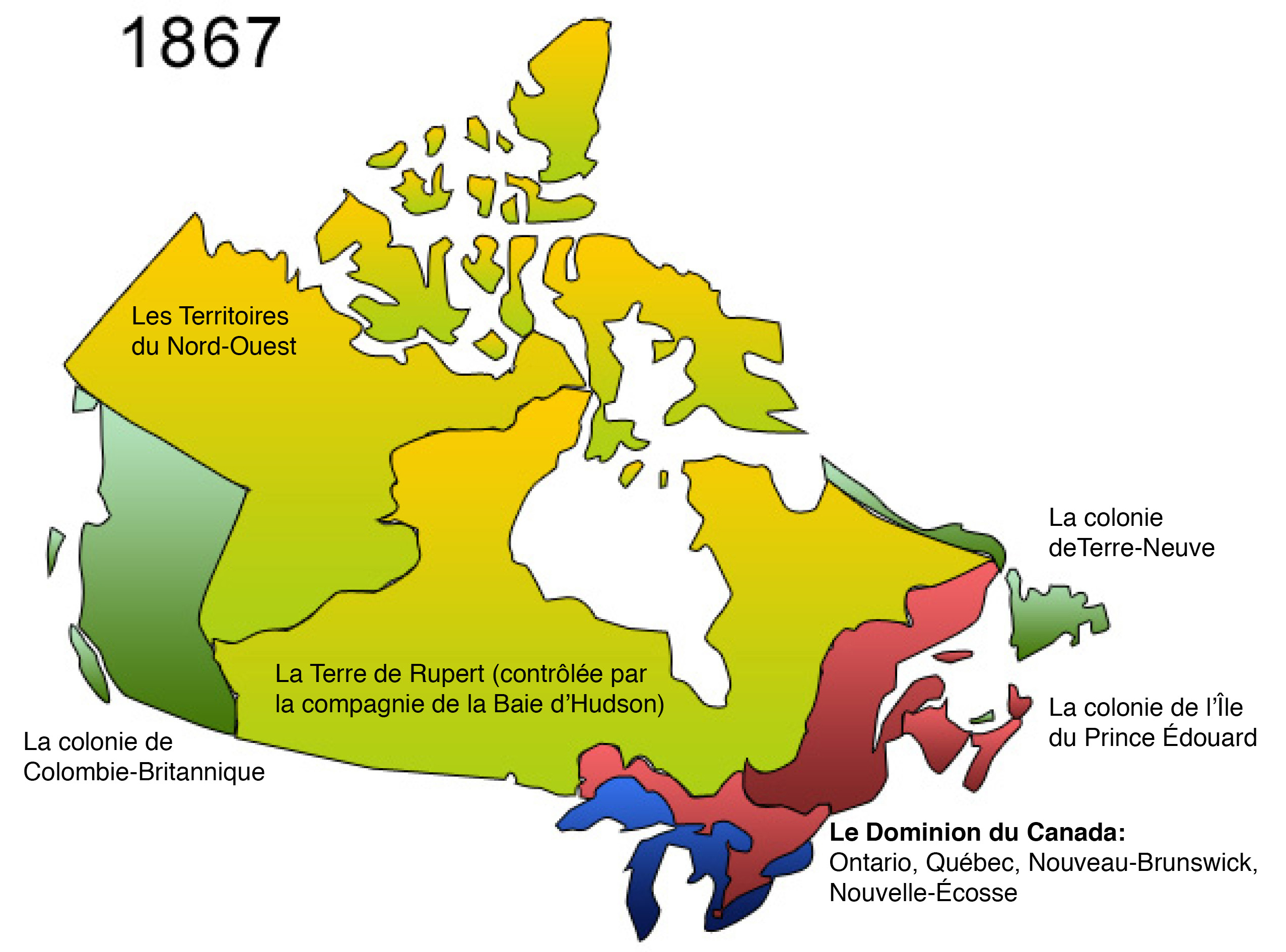 Intérêt planétaire pour le Canada... en 1867
