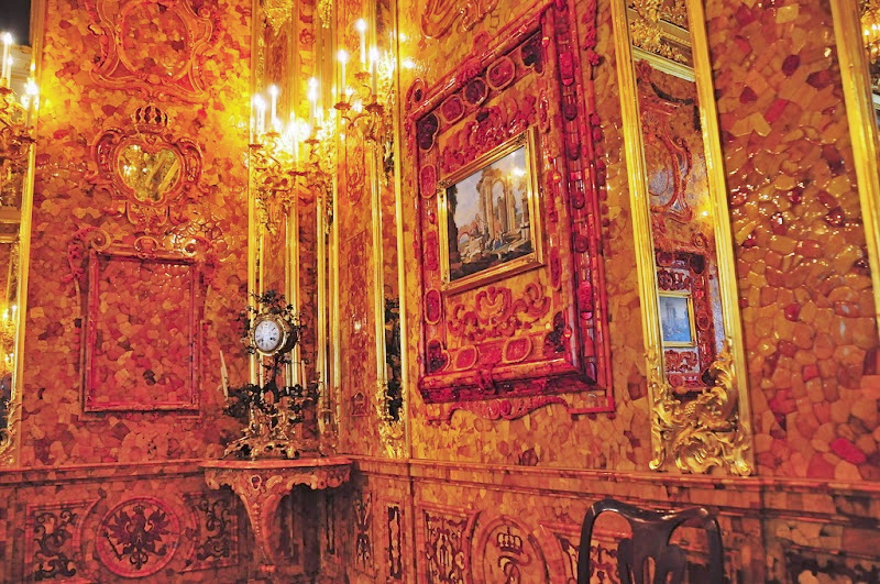 La Chambre d'ambre, une pièce d'art bien étrange