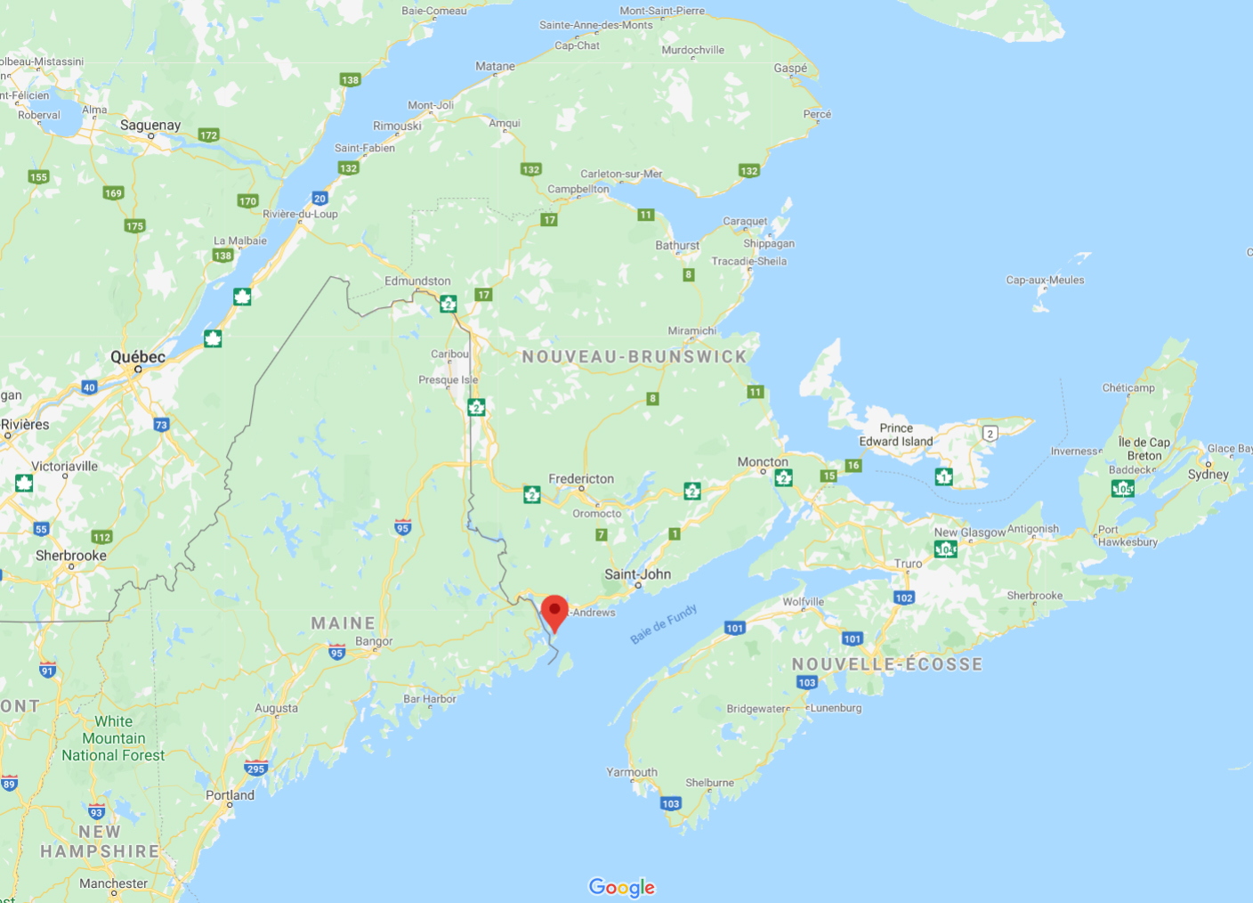 Campobello, la vie entre le NouveauBrunswick et le Maine