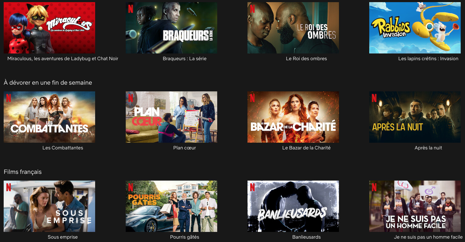 Comment trouver des films en français sur Netflix? Voici des conseils!