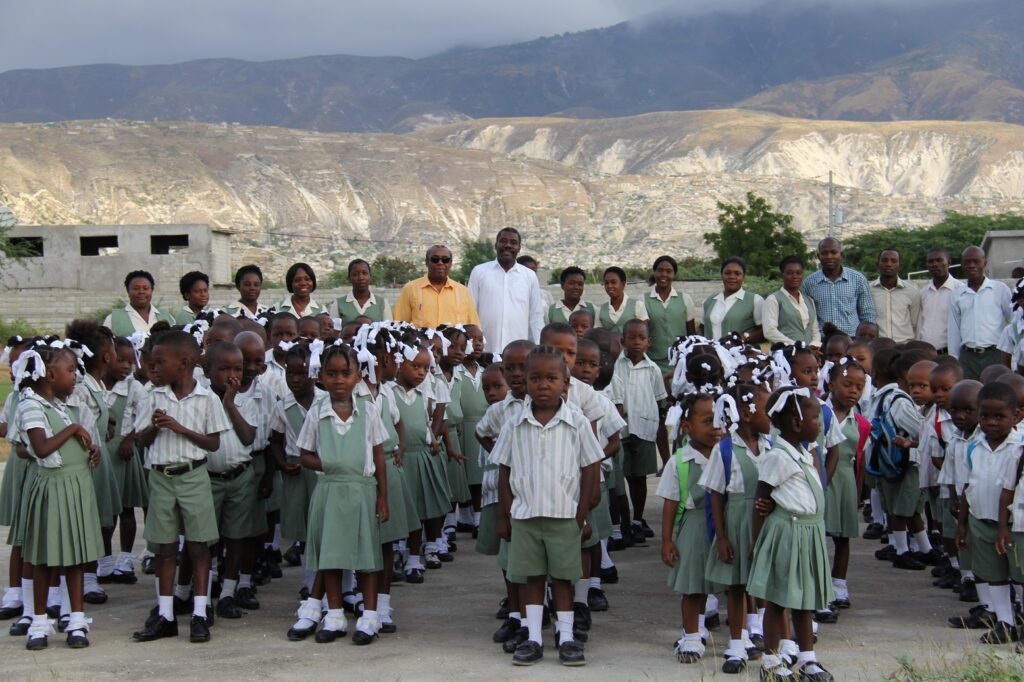 Construction d'une école en Haïti quand la diaspora s'engage