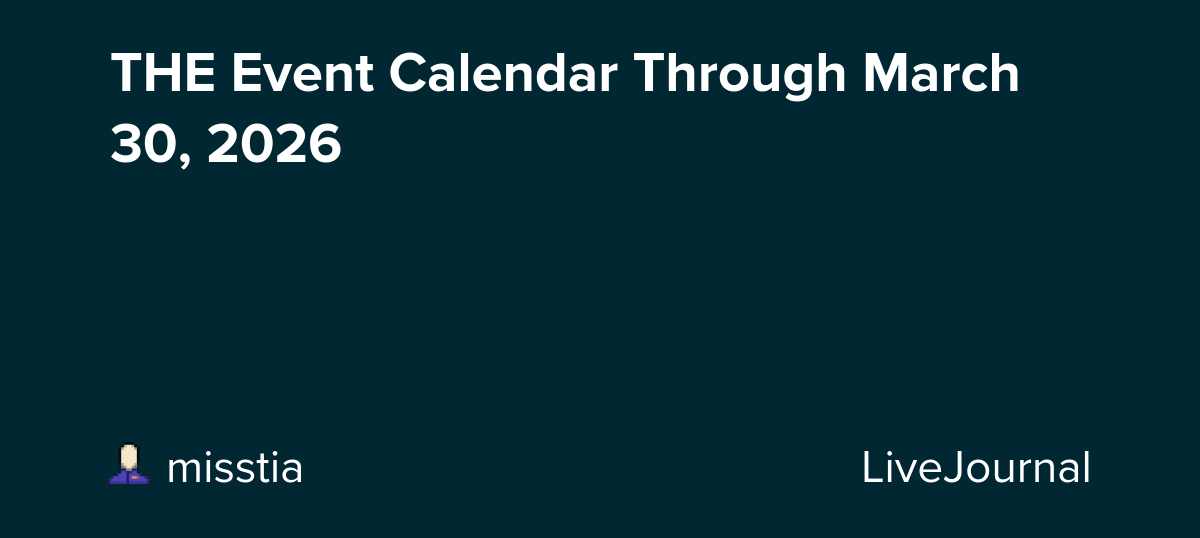 August 31 2023 Events The Event Calendar Through January 31, 2023