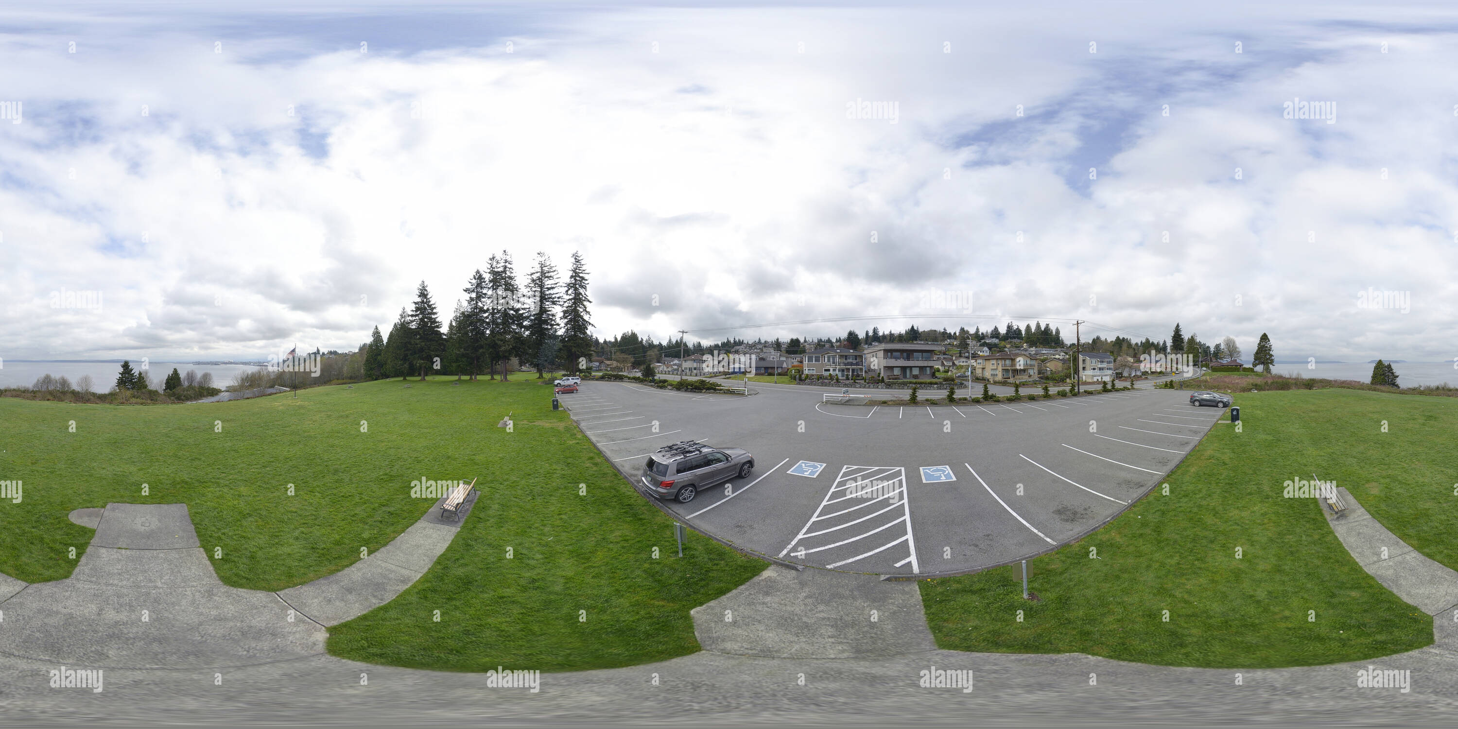 360° view of Harborview Park, Everett WA Alamy