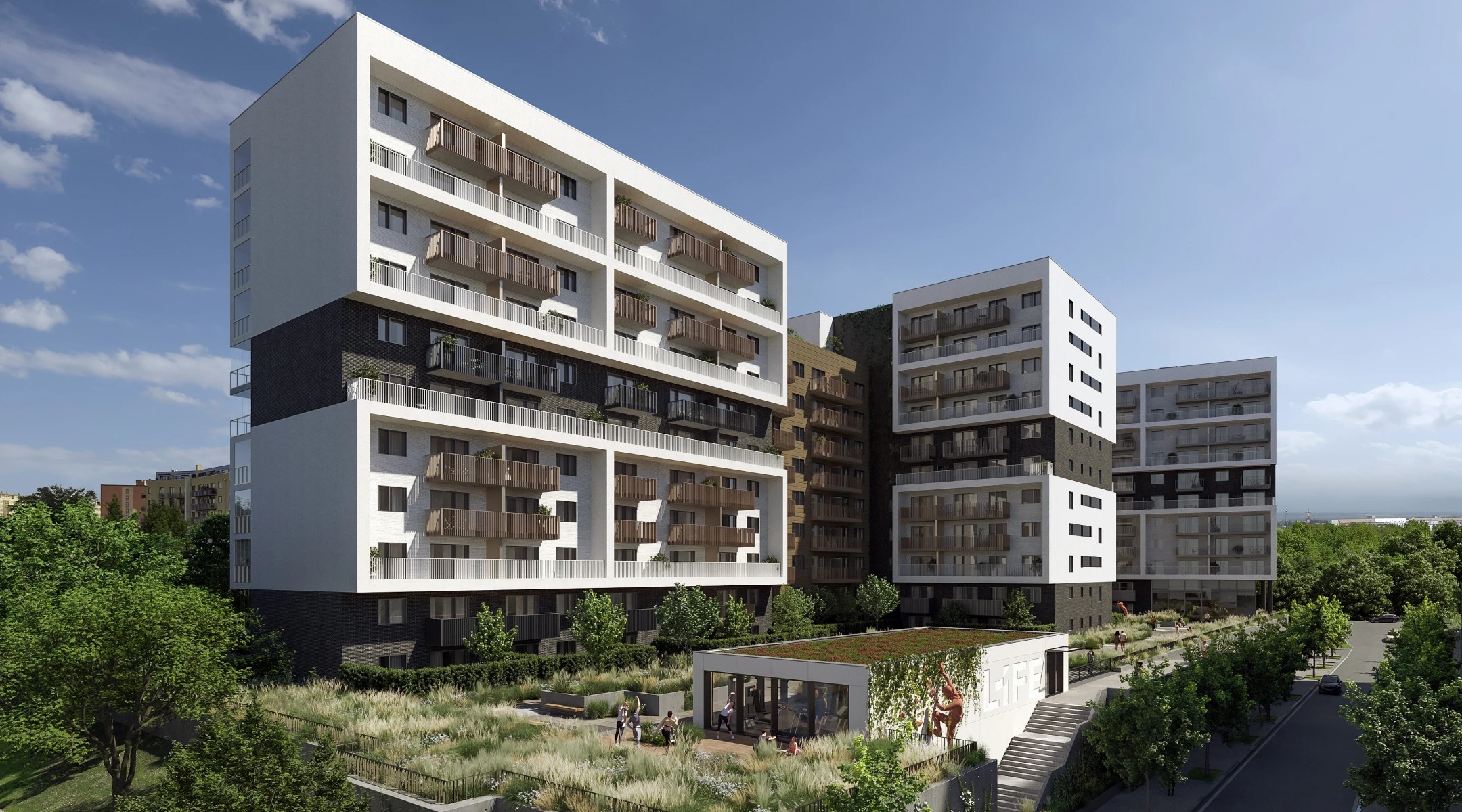 New flats for sale Prague Střížkov L1FE house