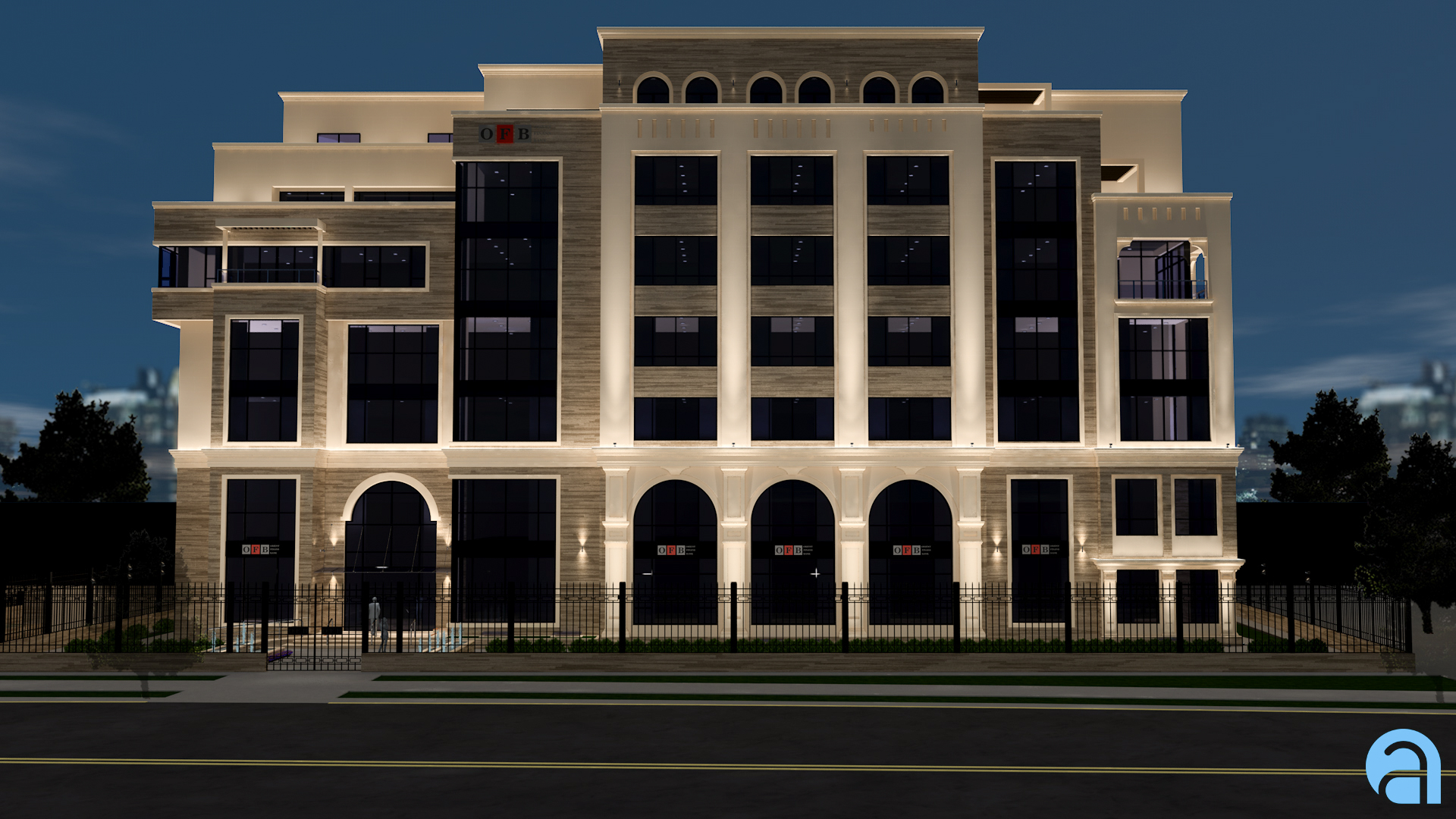 2017 Oriental Finans Bank , Tashkent, Usbekistan « L2ATELIER