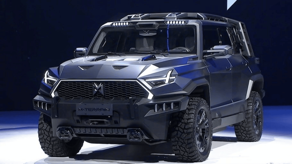 Chinese carmarker Dongfeng launches the Mengshi electric vehicle 4x4